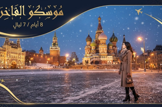 موسكو الفاخرة – 8 أيام / 7 ليالٍ