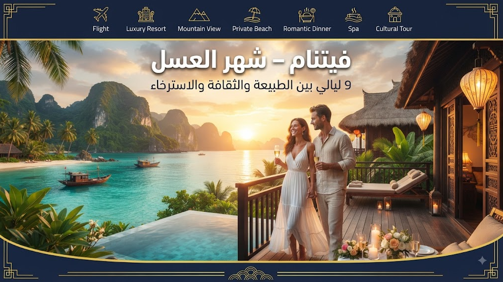 فيتنام – شهر عسل | 9 ليالٍ